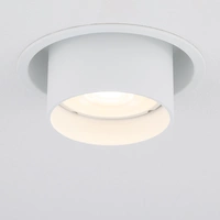 Regulowana lampa punktowa podtynkowa MONO SLIDE śr. 8,3cm GU10 | biały 10795