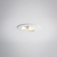Lampa podtynkowa EGINA LED szer. 11cm 10W barwa ciepła 3000K | biały 10551