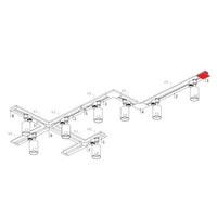 Końcówka zasilająca PROFILE RECESSED POWER END CAP WHITE 8972