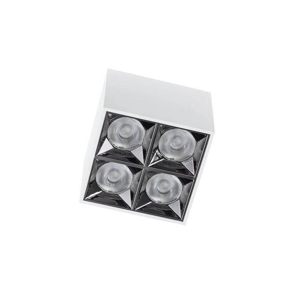 Oprawa natynkowa MIDI LED dł. 8,2cm 16W 3000K ciepła | biały 10047