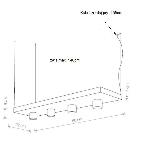 Lampa wisząca PLANT WHITE 9382