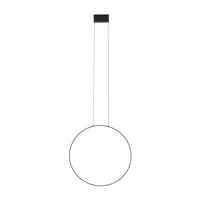 Lampa wisząca CIRCOLO LED śr. 60cm 21W barwa neutralna 4000K | czarny 10861