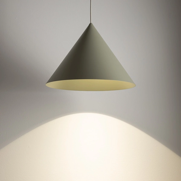 Lampa wisząca ZENITH M wys.130cm szer.35 cm GU10 | Sage green 11485