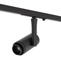 SPOT ZOOM LED 7W 3000K 300lm szer.5.7cm wys.14.5cm do szynoprzewodów NANO-LVM | Czarny 11715