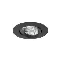 Lampa wpuszczana EGINA LED szer. 9cm 5W barwa ciepła 3000K | czarny 10548