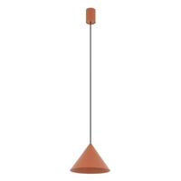 Lampa wisząca ZENITH S wys.130cm szer.20.5cm GU10 IP20 | Terracotta 11490