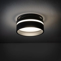 Lampa podtynkowa MLJET szer. 8cm GU10 | czarny 10493