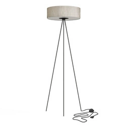 Lampa podłogowa CADILAC III 154cm 3xE27 | biały/czarny 8190