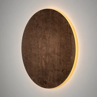 Kinkiet RING TIMBER LED XL 11292 szer.50cm 16W 3000K 290lm IP20 | Ciemne drewno