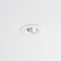 Lampa podtynkowa EGINA LED szer. 11cm 10W barwa ciepła 3000K | biały 10551