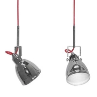 Lampa nad wyspę chrom AXE III czerwone 5445