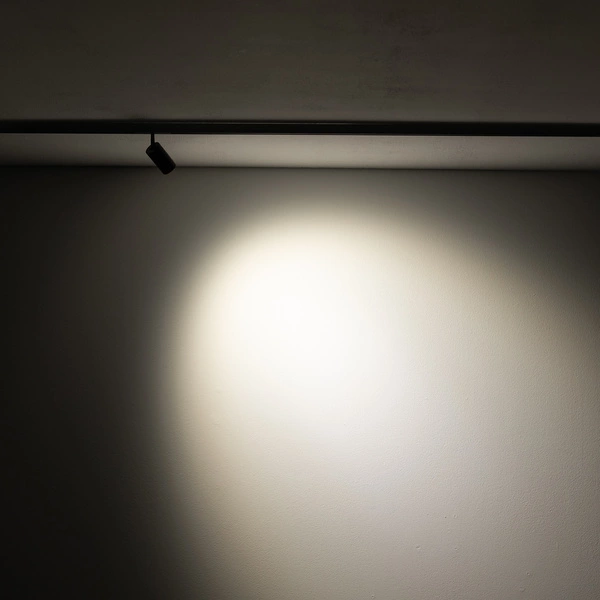 SPOT ZOOM LED 5W 3000K 290lm szer.5.7cm wys.8.1cm do szynoprzewodów NANO-LVM | Czarny 11714