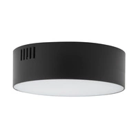 Plafon LID ROUND LED 11cm 15W barwa ciepła 3000K | czarny 10406