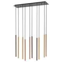 Lampa wisząca LASER X dł. 78cm 10xG9 | multikolor 10705