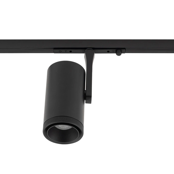 SPOT ZOOM LED 15W 3000K 500lm szer.5.7cm wys.16cm do szynoprzewodów NANO-LVM | Czarny 11716