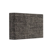 Kinkiet AMARELA B 2xG9 wys.15cm dług.25cm | Czarny melanż 11662