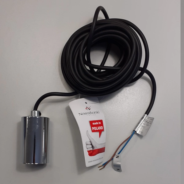 8658 Zawieszenie "CAMELEON CABLE E27 1,5 M BLACK/CHROME"