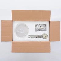 Kinkiet klasyczny NEWPORT I stal i szkło | biały 8157