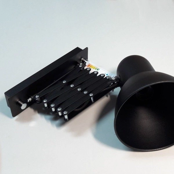 Kinkiet na wysięgniku HARMONY czarny z włącznikiem 9890