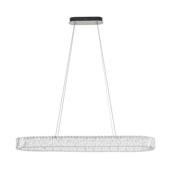 Lampa wisząca LUXORA OVAL LED 40W 3000K 3600lm wys.120cm szer.35cm dług.120cm | 11707