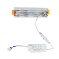 Oprawa sufitowa wpuszczana MINI LED WHITE 14,6cm 10W neutralna 4000K | biały 10043