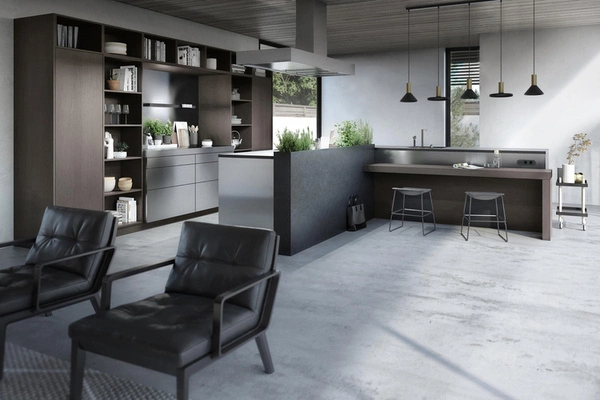 Lampa wisząca HERMANOS V wys. 130cm 5xGU10 | czarny 8032