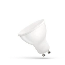 LED GU10 230V 4W SMD WW Z MLECZNĄ SZYBKĄ SPECTRUM +