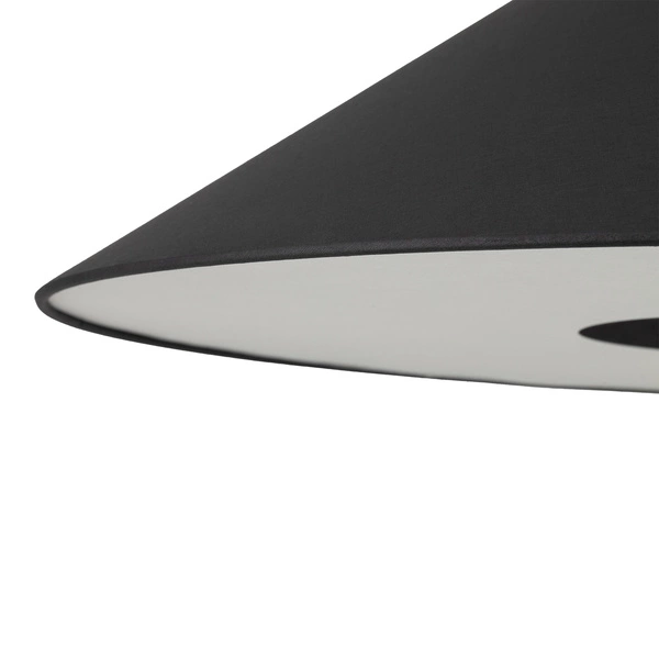 Lampa podłogowa POISE black A E27 wys.240cm dług.260cm przewód 270cm włącznik | 11768