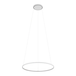 Lampa wisząca CIRCOLO LED M 3000K 21W 660lm szer.60cm wys.140cm CRI>90 | Biały 11604