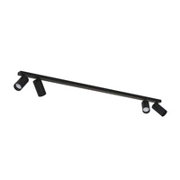 Lampa punktowa natynkowa MONO IV dł. 118cm GU10 | czarny 7843