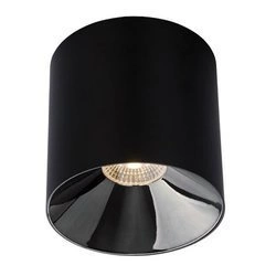 Lampa sufitowa plafon IOS 20W LED 3000K kąt 60° | czarny 8742