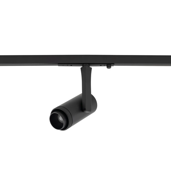 SPOT ZOOM LED 7W 3000K 300lm szer.5.7cm wys.14.5cm do szynoprzewodów NANO-LVM | Czarny 11715