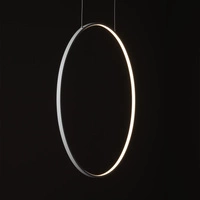 Lampa wisząca CIRCOLO LED M 3000K 21W 660lm szer.60cm wys.140cm CRI>90 | Biały 11605