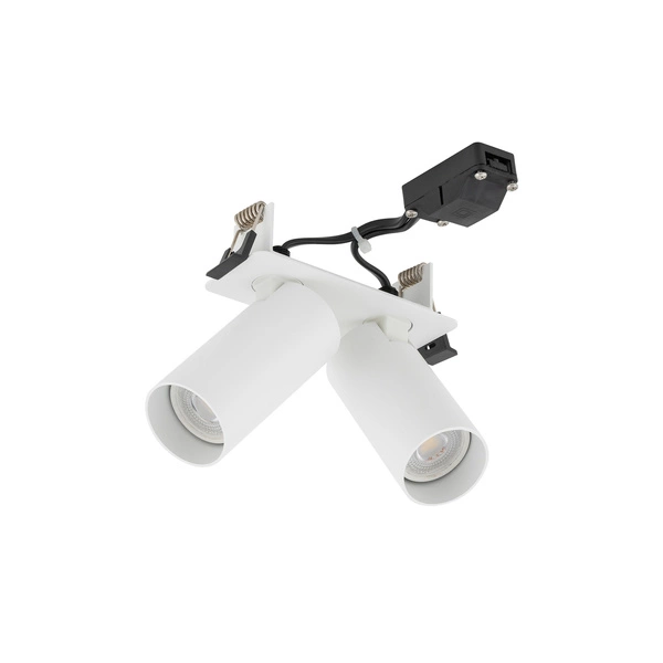 Lampa podtynkowa FOURTY SURFACE 2xGU10R35 dług.11cm szer.4.5cm wys.4.3cm | Biały 11443