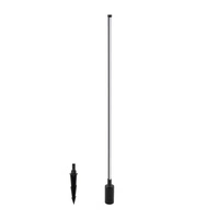 Zewnętrzna Lampa stojąca ZURI LED 12W 3000K 850lm wys.100cm IP54 | Czarny 11547