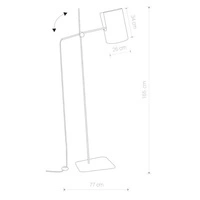 Lampa podłogowa ZELDA 6010