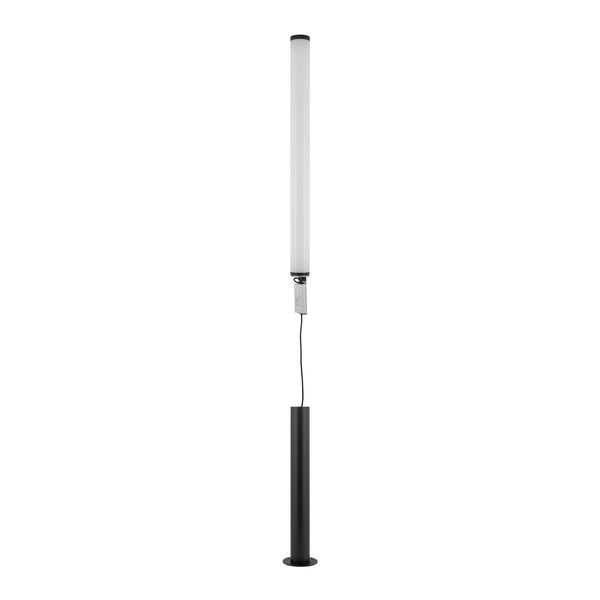 Lampa stojąca MIA LED L wys.200cm szer.10cm 100W 3000K 7800lm IP54 | Czarny