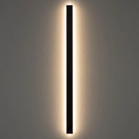 Lampa ścienna COMMA LED L 3000K 34W 950lm szer.8cm dług.160cm | Czarny 11878