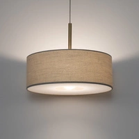 Lampa wisząca SANTANA M E27 wys.130cm szer.50cm | Kremowy 11652
