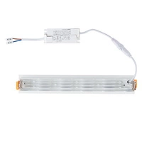 Oprawa sufitowa wpuszczana MINI LED WHITE 28cm 20W neutralna 4000K | biały 10046