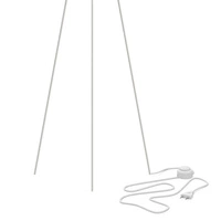 Lampa podłogowa CADILAC III 154cm 3xE27 | biały 7990