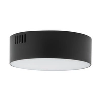 Plafon LID ROUND LED 11cm 15W barwa neutralna 4000K | czarna 10415