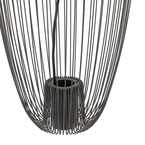 Lampa wisząca PUMPKIN L szer. 70cm GU10 | szary 11252