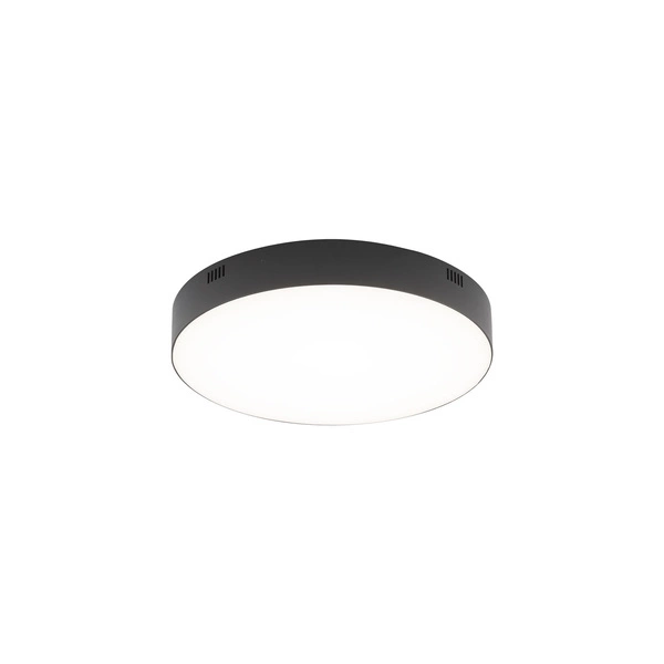 Plafon LID ROUND LED 30cm 50W barwa ciepła 3000K | czarny 10410