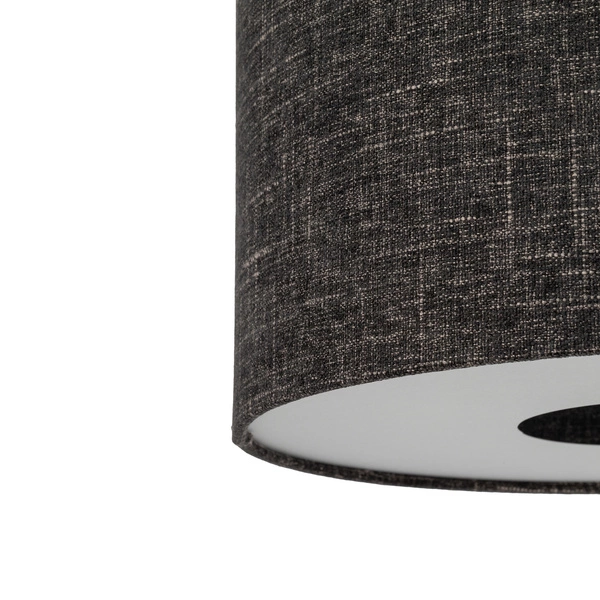 Lampa podłogowa AMARELA E27 wys.163cm szer.46cm kabel200cm | Czarny melanż 11663