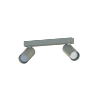 Lampa sufitowa FOURTY II miniGU10 dług.20cm szer.4cm | Umbra gray 11466