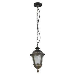 Lampa wisząca TYBR 90cm E27 IP44 | złoty