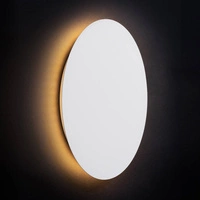 Kinkiet RING LED L 35cm 15W barwa ciepła 3000K | czarny 7636