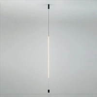 Lampa wisząca VERTIC 300cm LED 19W barwa neutralna 4000K | czarny 10857