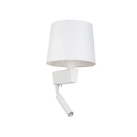 Kinkiet do sypialni CHILLIN I biały + LED do czytania 8216